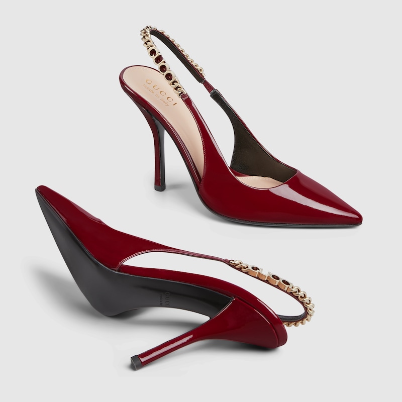 Gucci Signoria slingback pump - Image 9